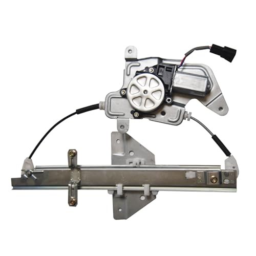 Rear Left Driver Side Power Window Regulator with Motor Compatible for Pontiac