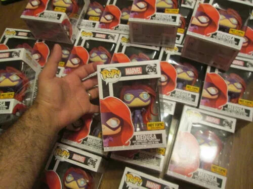 FUNKO POP Marvel Inhumans Medusa # 255 EXCLUSIVE HOT TOPIC