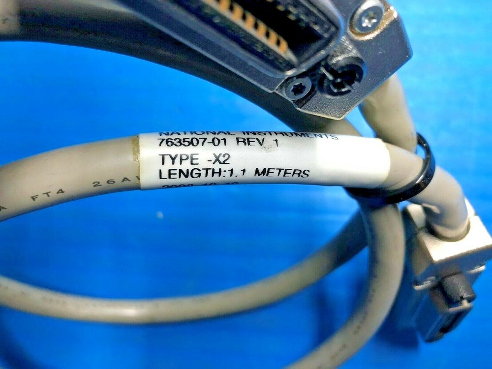 National Instruments 763507-01 Rev 1 Type X2 GPIB Interface Cable 1 Meter