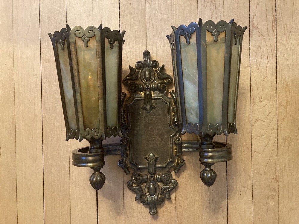 Exquisite Antique Light Fixture w/ Sconces