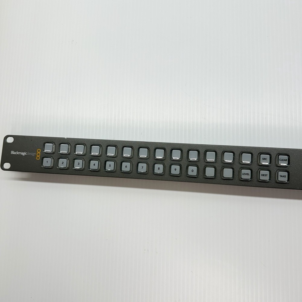 Black Magic Videohub Master Control NO POWER SUPPLY BlackMagicDesign
