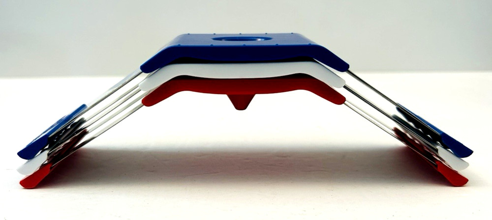 Vtg USPS Stack and Weigh Easy Shipping Scales Stackable 1 - 6 lbs