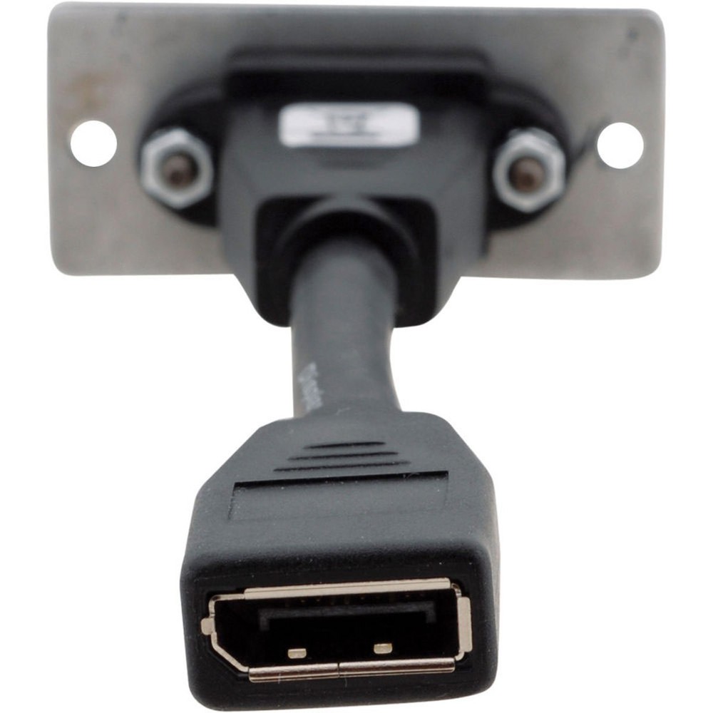 Kramer Electronics W-DP DisplayPort Wall Plate Insert, Single Slot, White