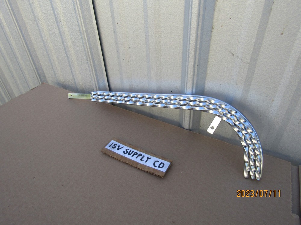 NEW TRIPLE SOLID TWISTED CHROME LOWRIDER BICYCLE CHAIN GUARD FOR 20'' BIKES