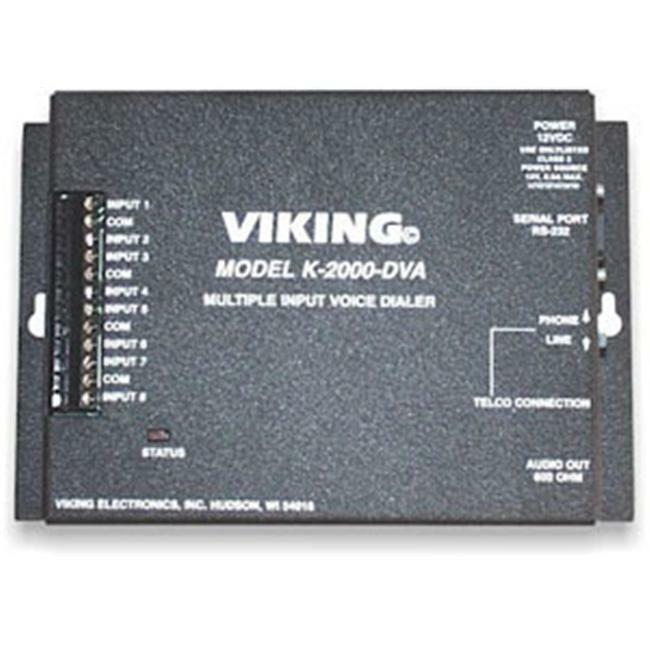 Viking Electronics VK-K-2000-DVA Multi-input Voice Dialer/Annou