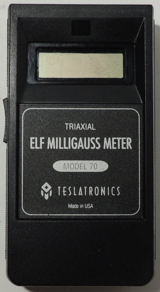 Teslatronics Triaxial Elf Milligauss Meter Model 70
