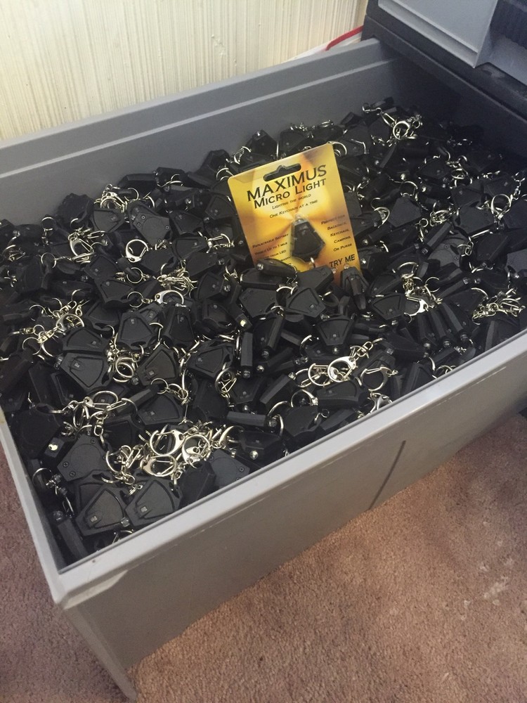 MICRO LIGHT GUY-5 Pack-MINI LED KEYCHAIN FLASHLIGHT SUPER BRIGHT PHOTON BEAM