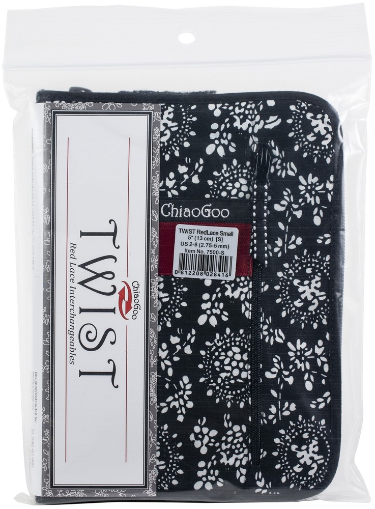 ChiaoGoo TWIST Red Lace Interchangeable 5" Tip Set-Small