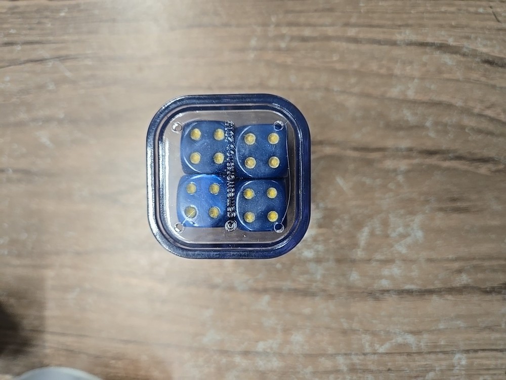 Warhammer 40k Thousand Sons Dice Set (20) x20 D6 OOP Games Workshop