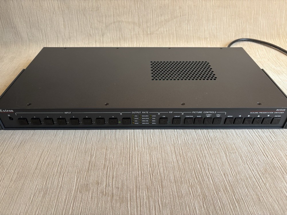 Extron IN1608 Scaling Presentation Switcher with Rack Mount Ears