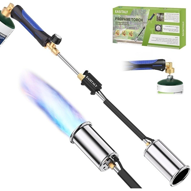 High Performance Propane Weed Torch W/ Adjustable Flame Yard Ice Removal New