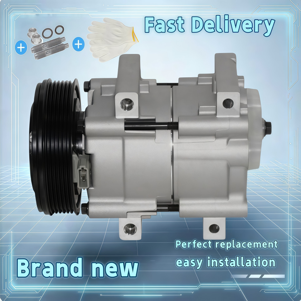 AC Compressor w/ Clutch for Ford Explorer Ranger F-100 Ranger Mazda B3000 B4000