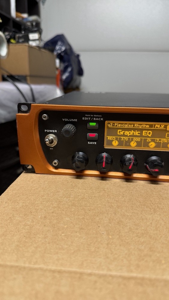 Avid Eleven Rack Guitar Amp Modeler Audio Interface Tested Working