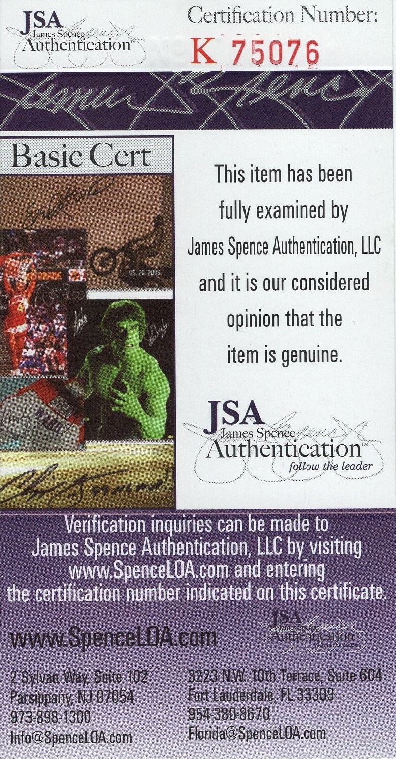 Duke Snider & Robin Roberts Signed Rawlings National League Baseball JSA COA