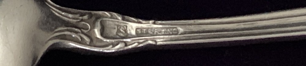 Lunt Sterling Flatware, Tudor, Beef Fork, 7 inches