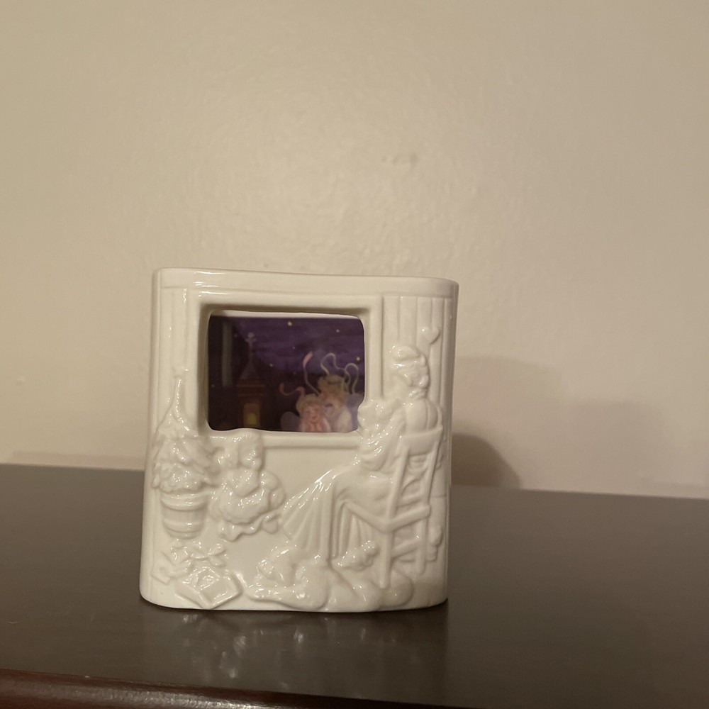 glass Christmas candle box