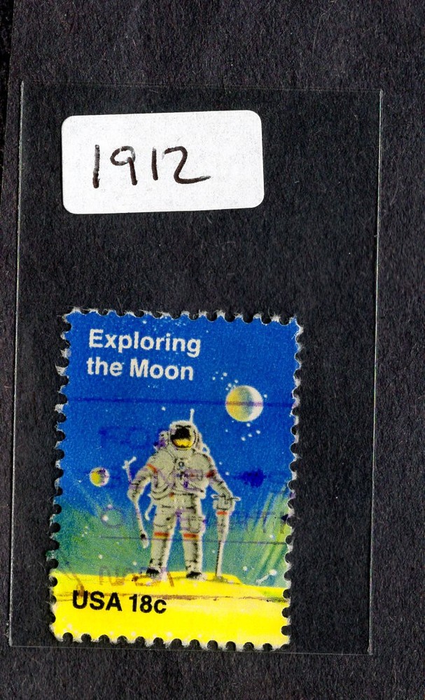 1981 Stamp #1912 Moon Walk Used