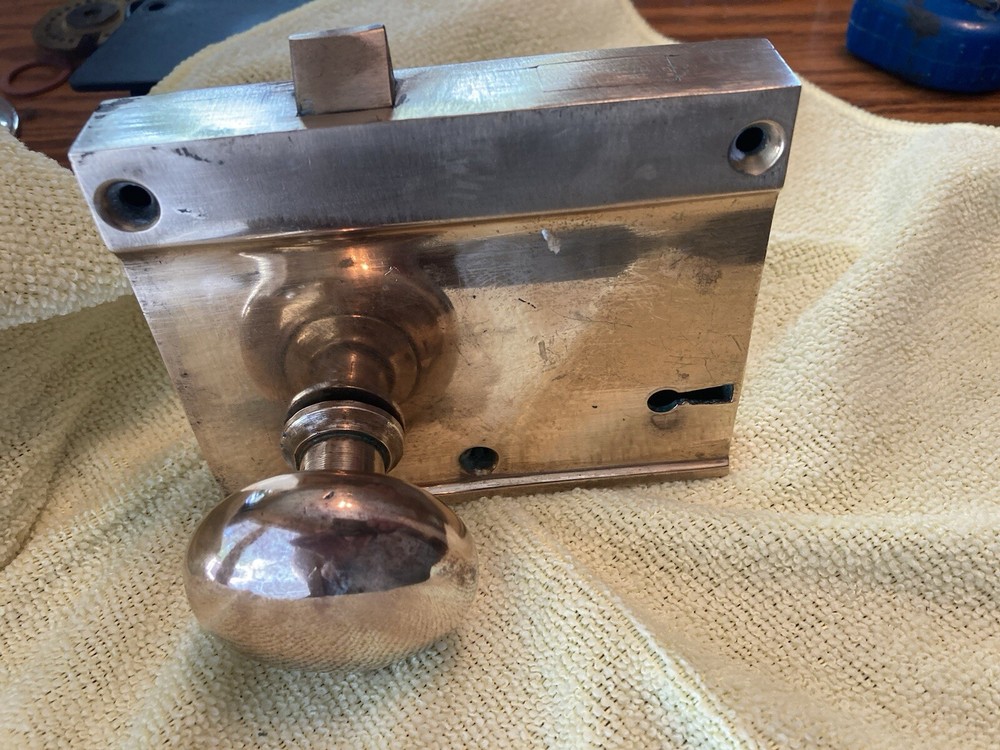 Brass Surface Mounted Door Lock
