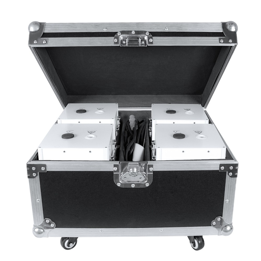 4PCS 700W Cold Spark Machine Stage Effect DMX Firework DJ Party Wedding & Case
