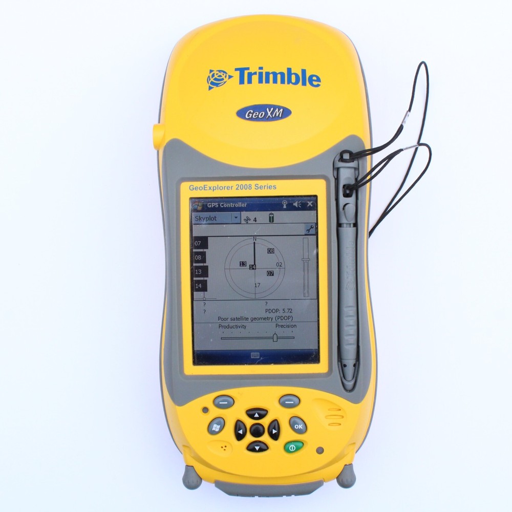 TRIMBLE GEOEXPLORER 2008 SERIES HANDHELD GEO XM COMPUTER BUNDLE W GPS & EXTRAS