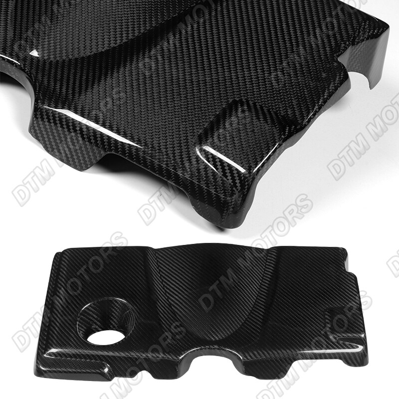 For 18-20 Toyota Camry LE SE XLE XSE Real Carbon Fiber Engine Top Cover Trim