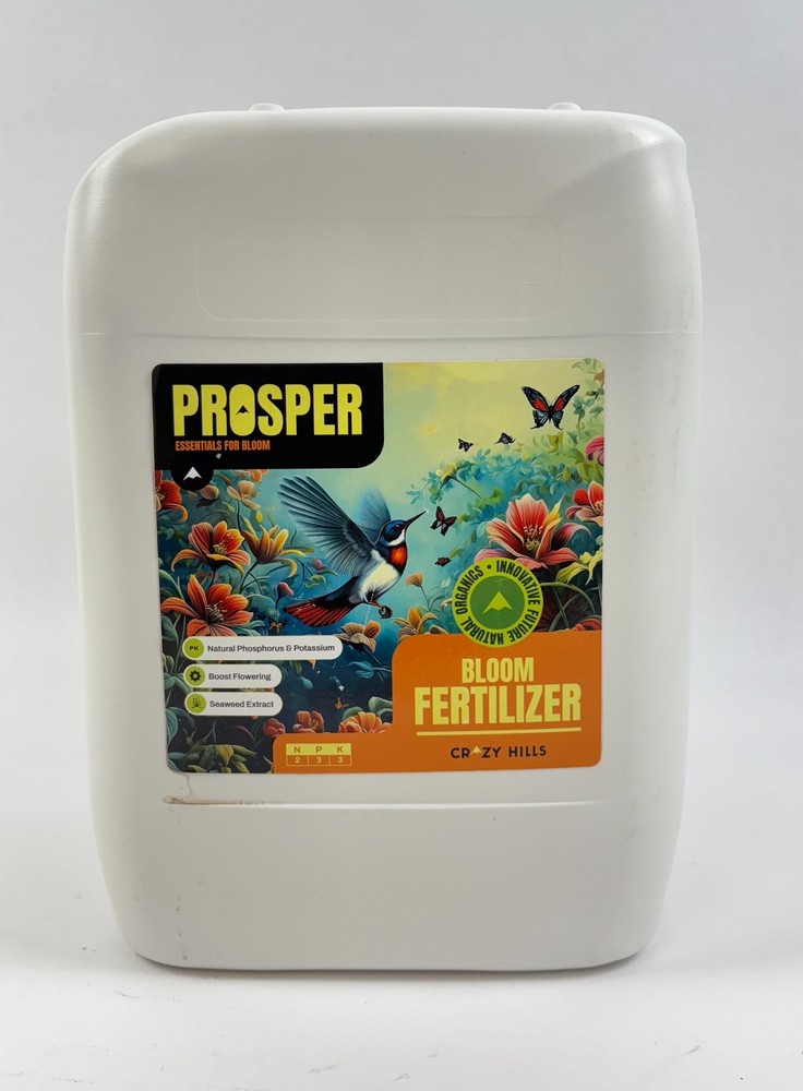 Crazy Hills Prosper Bloom Nutrient Formula for Plants 10L