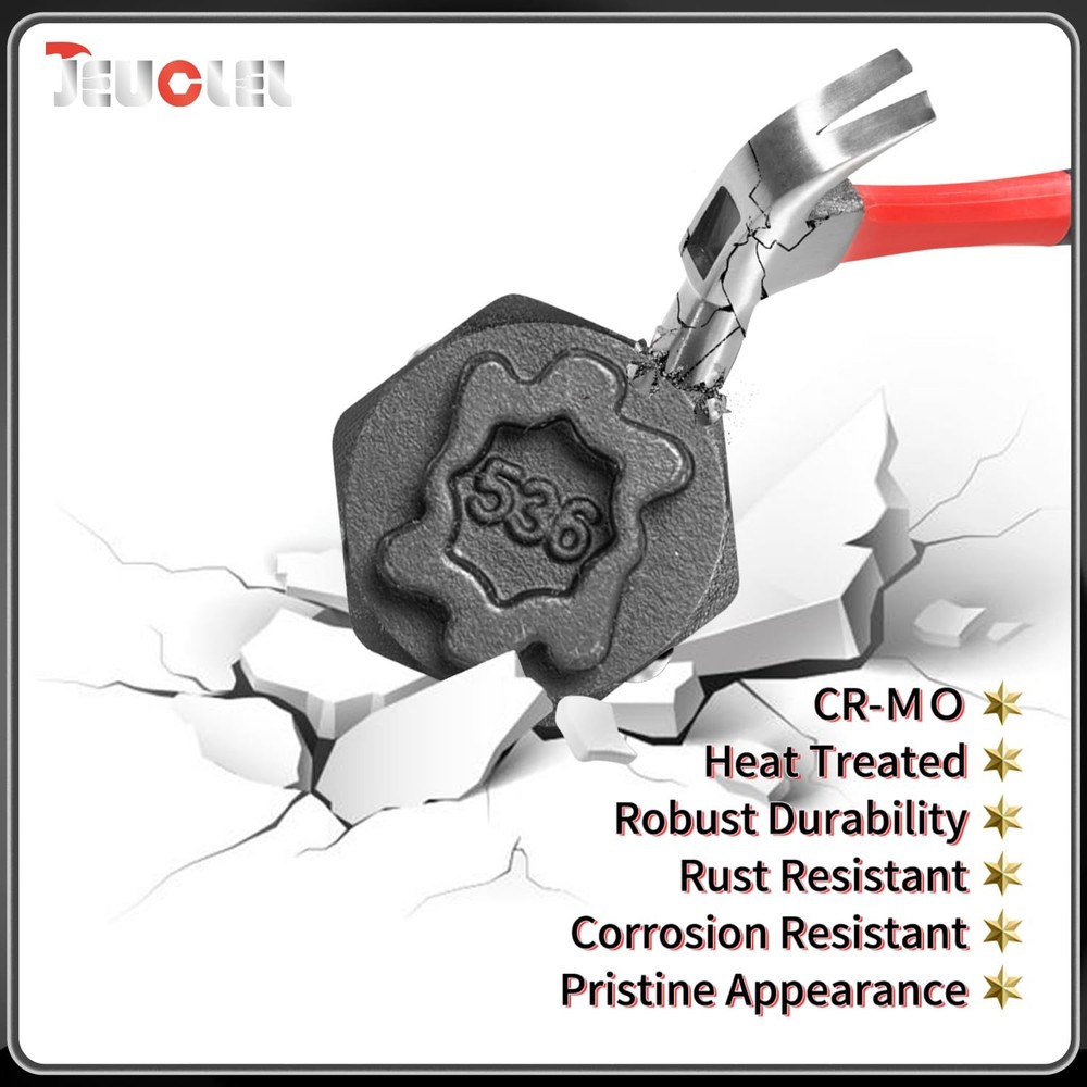 JEUCLEL 22PCS Wheel Locking Nut Key Kit 22 pieces, 22Pc Socket Set