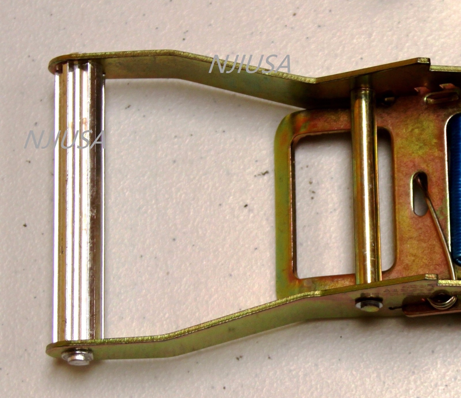 4x Sets Axle Straps Car Hauler Trailer Auto Tie Down Ratchet Tow QUALITY Kit RED