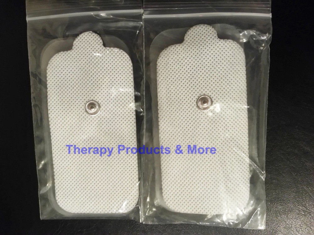 XL Replacement Electrode Pads(16) Rectangular for HEALTH HERALD Massagers TENS