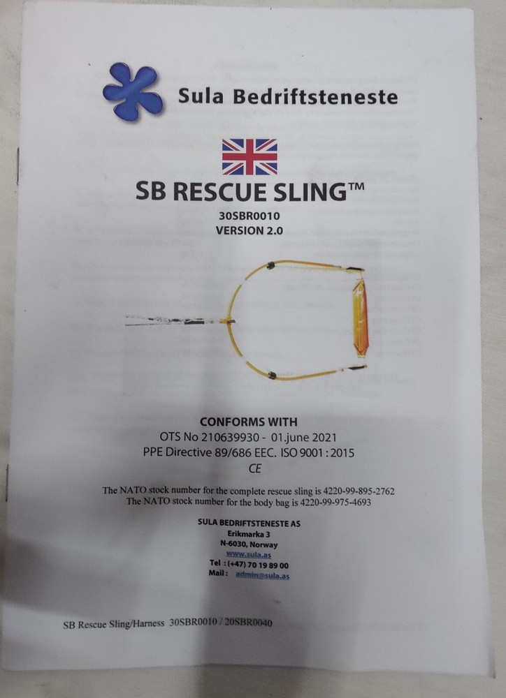 IC Brindle & Co Ltd SB Rescue Sling