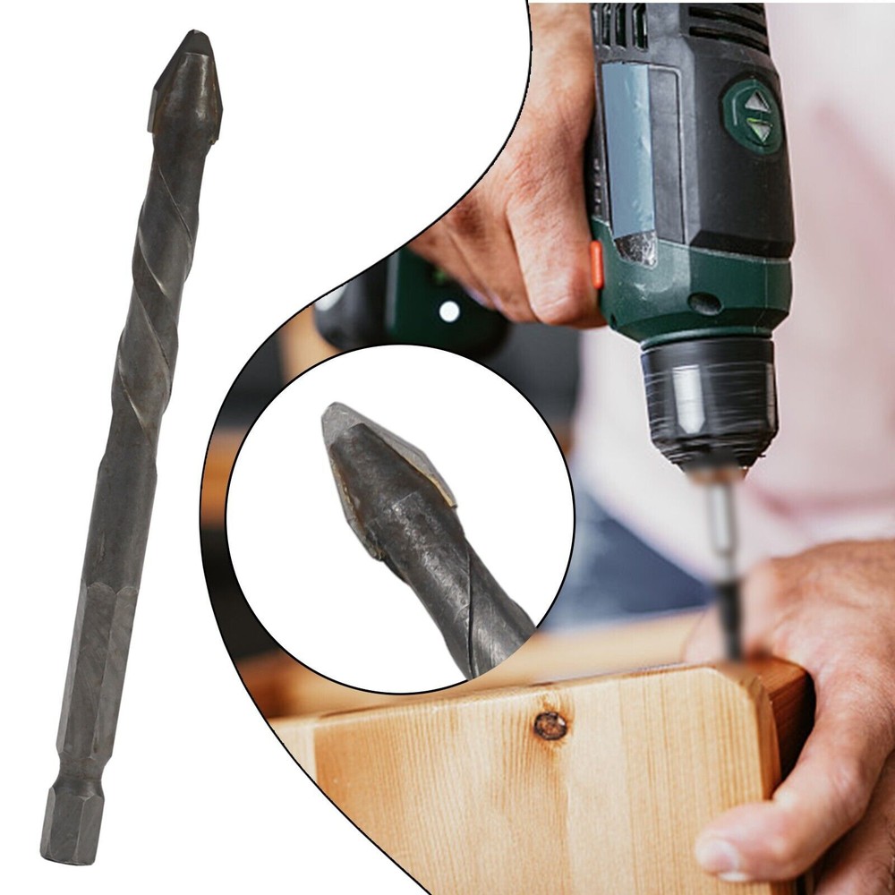 Eccentric Drill Conventional Hex Shank Design Features Staggered Edge Design New
