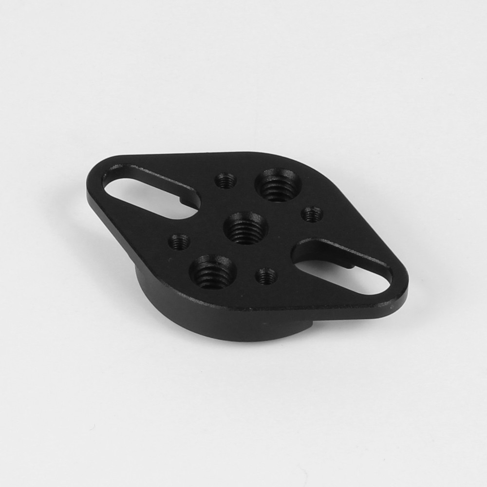 1/4" ARRI Type Rosette Adapter Mount fr Cheese Plate Armor Cage Camera Handle