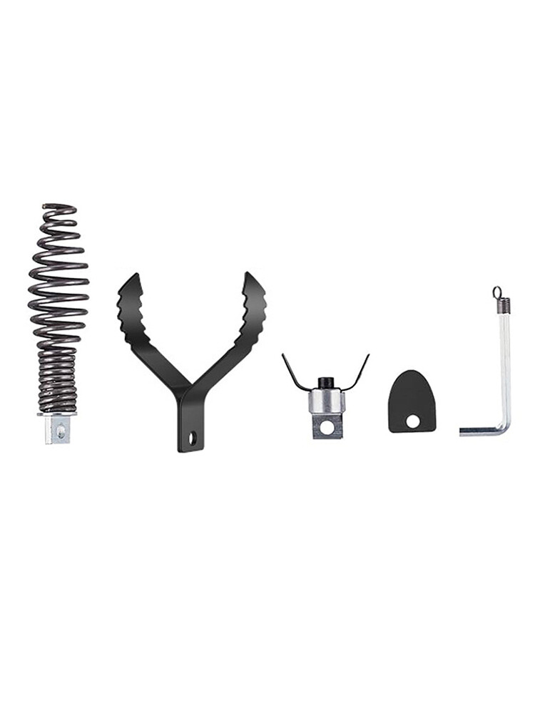 4- Piece Set SEWER SNAKE AUGER BITS DRAIN CLEANER BITS CUTTERS Pipe Tools Kit ↲