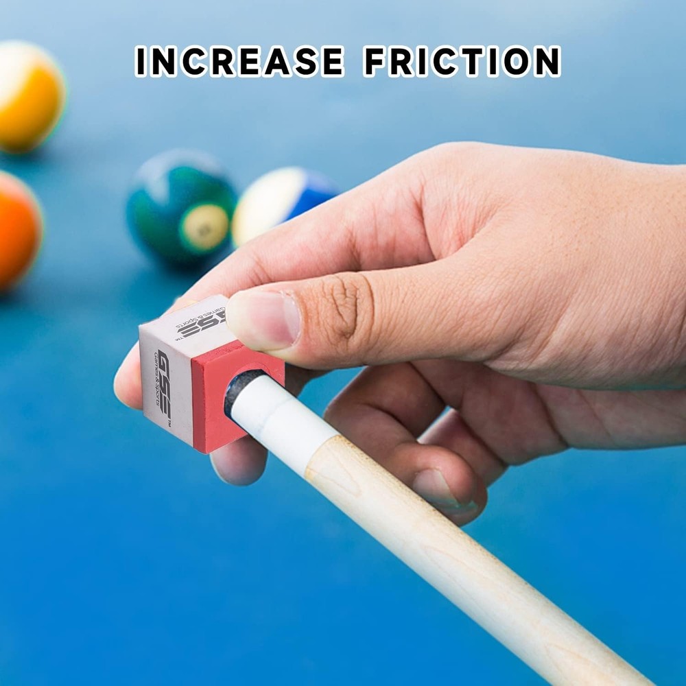 12 Durable Billiard Chalk Cubes – Match Colors to Your Table, Maximize Precision