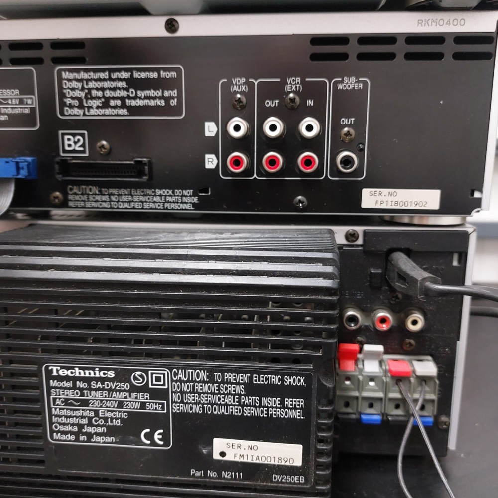 Technics Stereo Tuner and Sound Processor SA-DV250 / SH-DV250