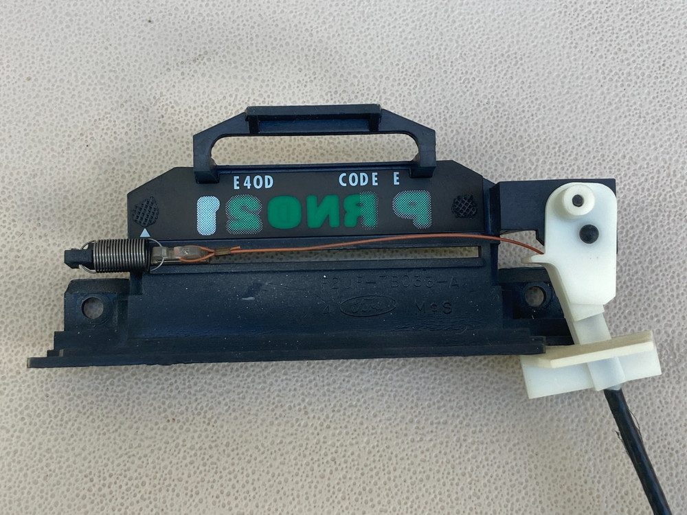 92 - 96 FORD ECONOLINE VAN SPEEDOMETER SHIFT SELECTOR INDICATOR CABLE 93 94 95