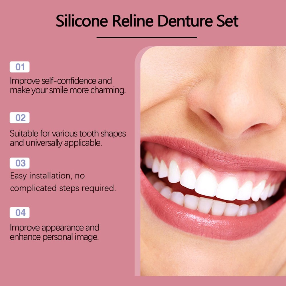 Silicone Denture Set Professional Denture Set Silicone Denture Set Supple
