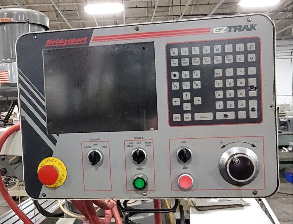 Bridgeport EZ Trak II 3 Axis CNC Vertical Mill w/PDB