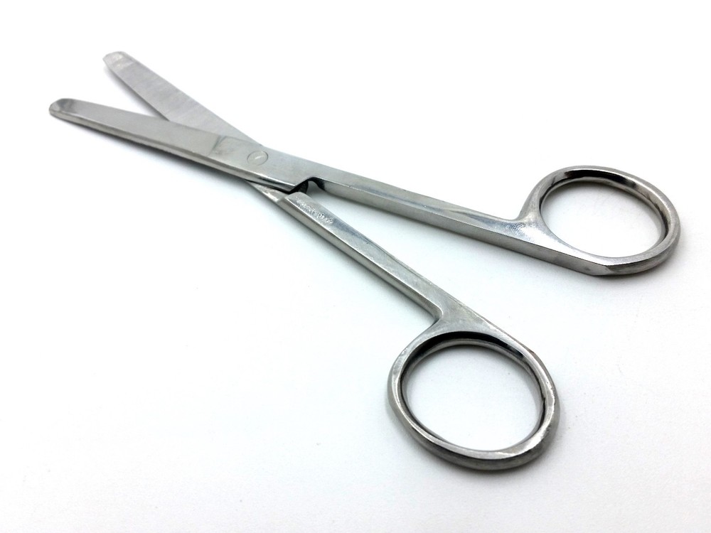 1 OPERATING DISSECTING SCISSORS BLUNT BLUNT 5.5" STRAIGHT SURGICAL INSTRUMENTS