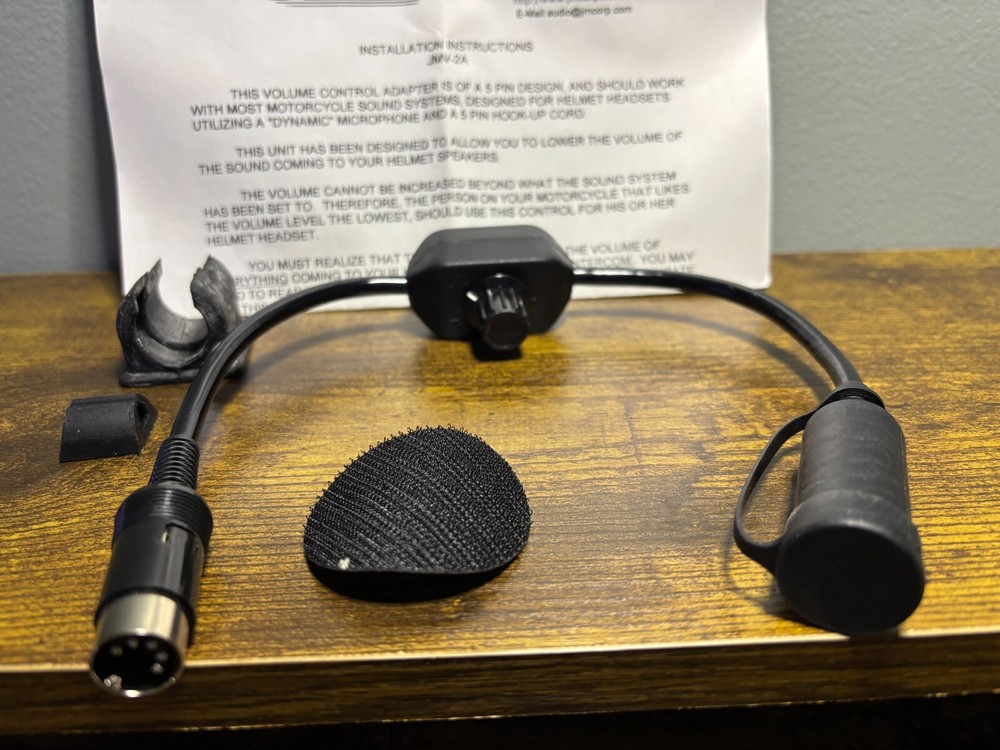 J&M in line headset volume control JM-JMV-2A