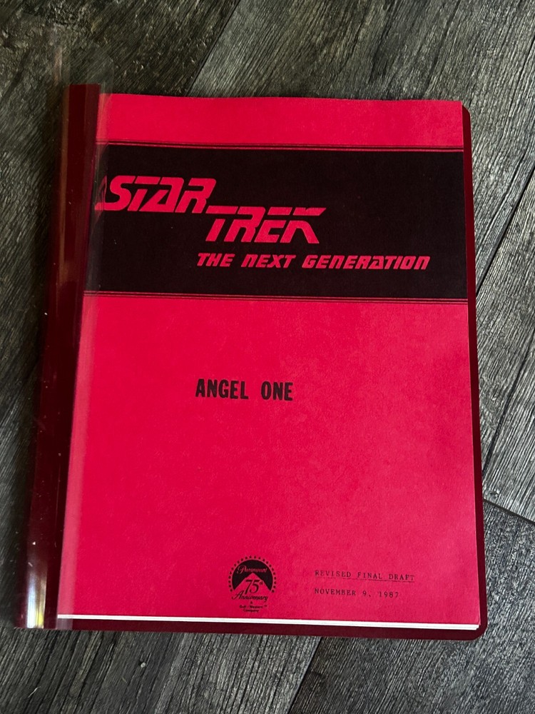 STAR TREK Script The Next Generation Angel One Revised Final Draft Nov 9 1987