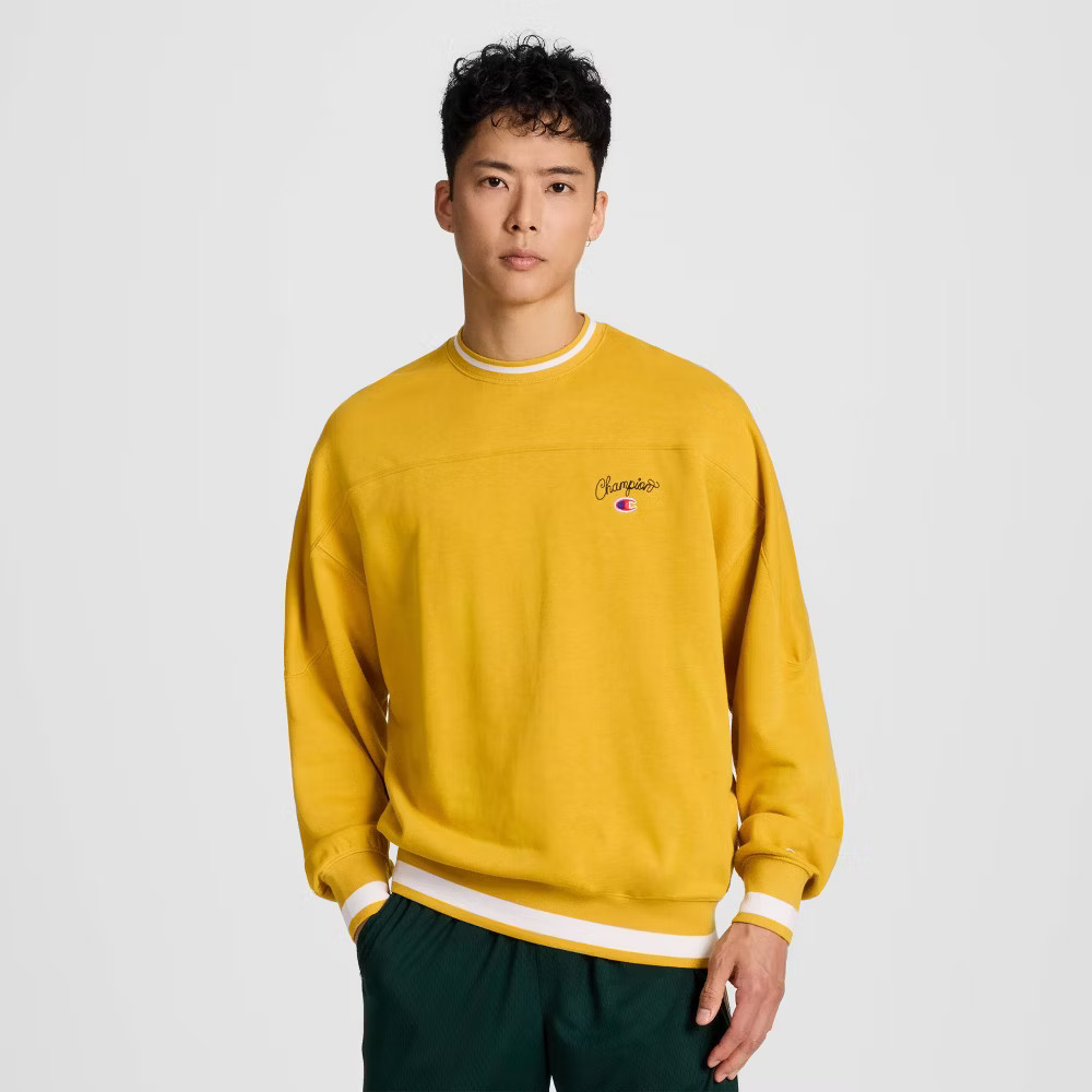Champion Men's University Small Script Sweatshirt