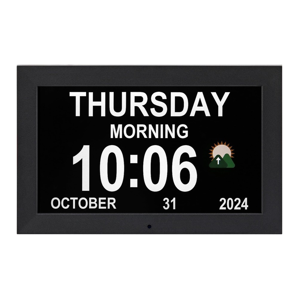 Digital Alarm Clock, Multiple Alarm Functions, Clock with Date and Week, Digi...