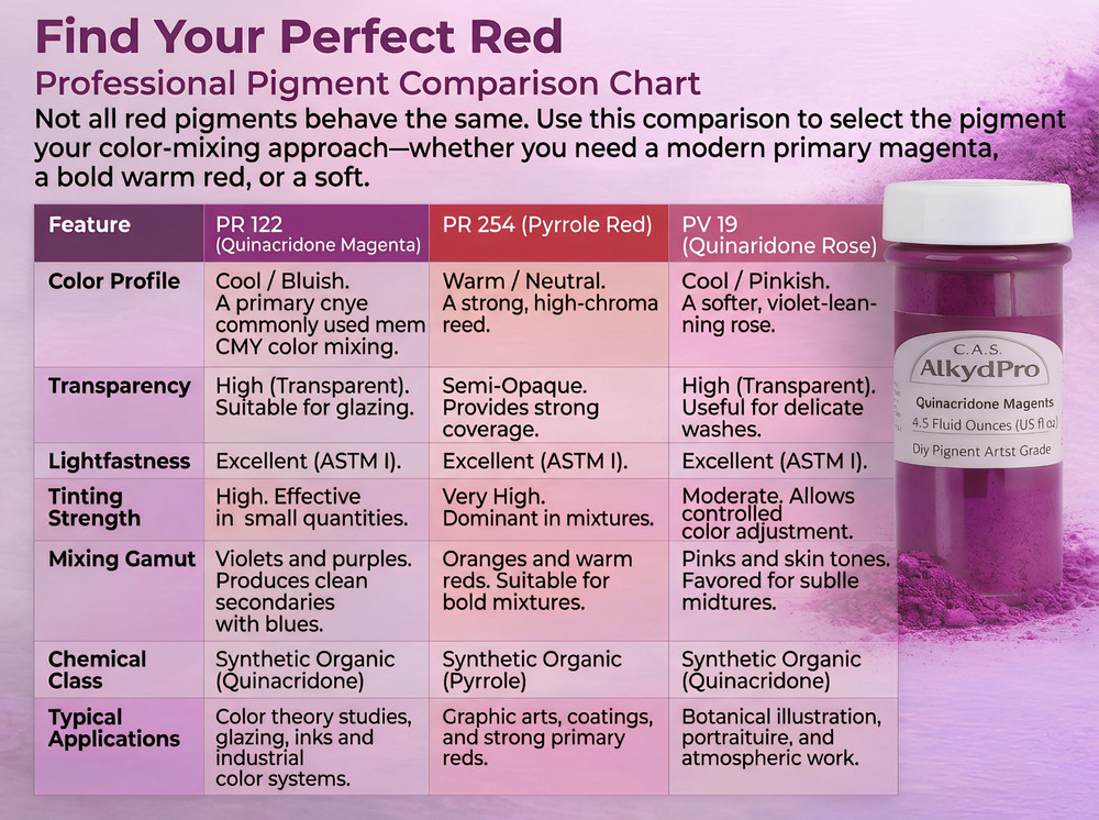 Perylene Red Pigment 4.5 fl oz