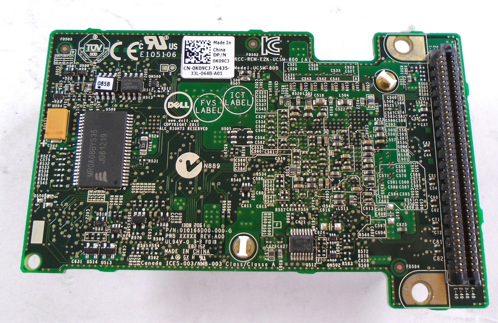 Dell K09CJ PERC H310 RAID Controller Card