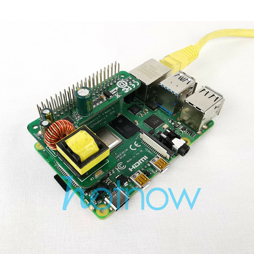 Raspberry Pi 4 4B 3B+ 3B Plus PoE HAT Power Over Ethernet IEEE802.3af DC 5V 2.5A
