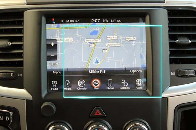 Crystal Clear Screen Protector for 2013 Dodge Ram 2500 Vehicle Navigation