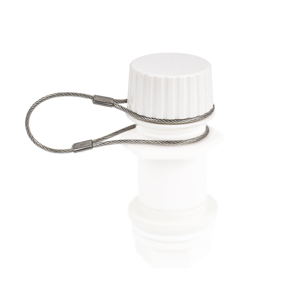 Threaded caps with Stainless tetherDrain Plug Caps for Igloo,Threaded Drain...