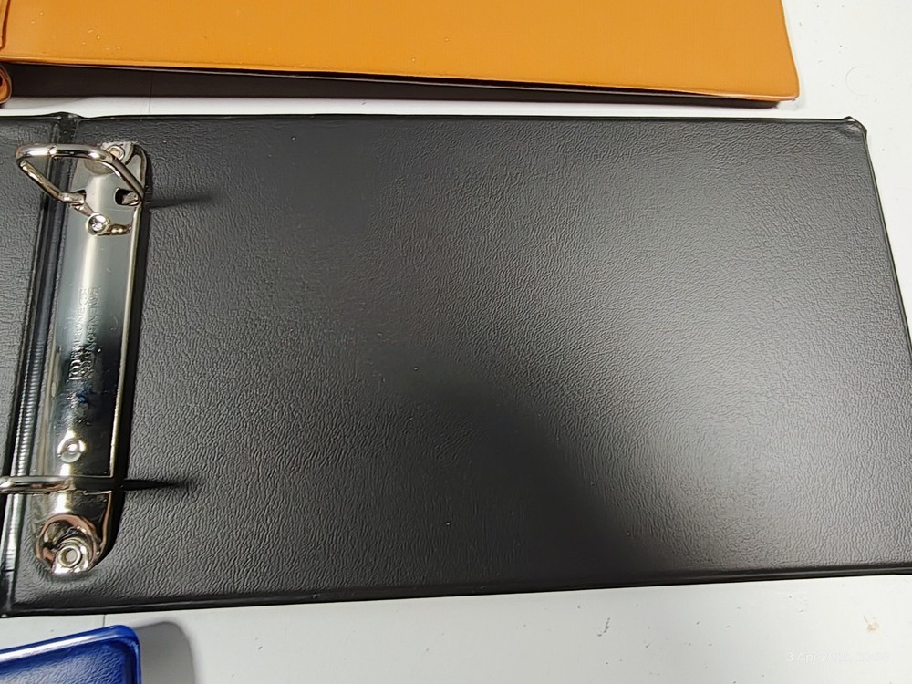 3 x ISLE OF MAN STAMP PRESENTATION PACK/COVERS BLUE 2-RING BINDERS, EXCELLENT