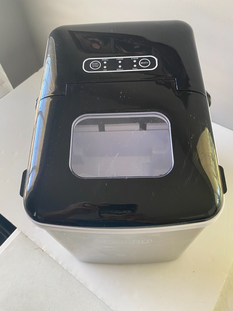 Iceman Dual-Size Countertop Ice Maker Machine, Portable, Creates 2 Cube Sizes